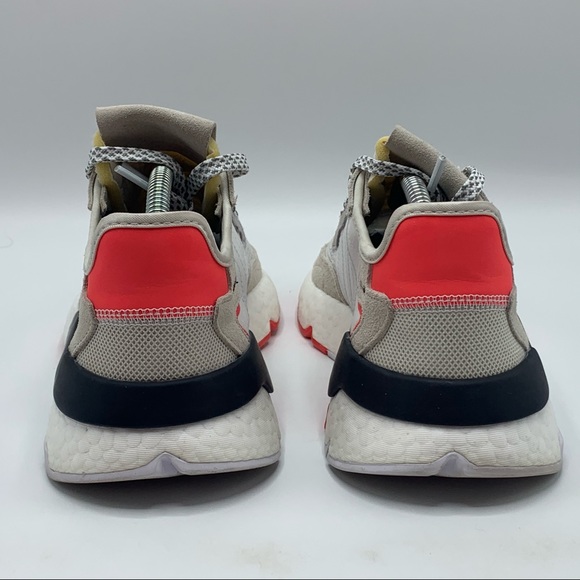 Adidas Nite Jogger White Shock Red F34123 - Picture 4 of 7